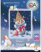 Snowy Delight - Christmas Cross Stitch Kit