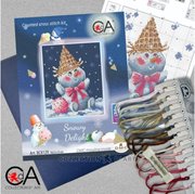 Snowy Delight - Christmas Cross Stitch Kit