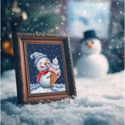 Snowy Treat - Christmas Cross Stitch Kit