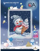 Snowy Treat - Christmas Cross Stitch Kit