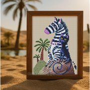 Black and White - Cross Stitch Kit