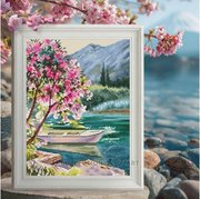 Morning in Pink - Cross Stitch Kit