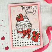 Cupcake Kisses  - Clear Stamp