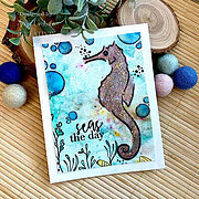 Seas The Day - Clear Stamp