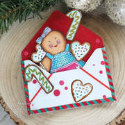 Gingerbread Bakes - Clear Stamp