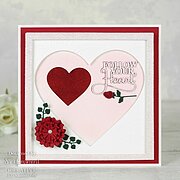 Heart Leaf Flower - Finishing Touches Craft Die Set