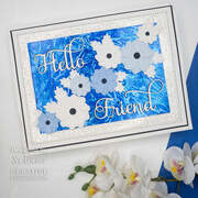 Finishing Touches Pierced Layered Flowers - Craft Die