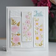 Floral Panels Peony - Craft Die