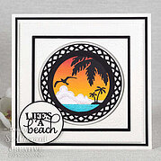 Beach Sunset - Craft Die