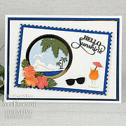 Beach Sunset - Craft Die