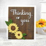 Layered Flowers Collection Sunflower - Craft Die