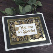 Frames & Tags Leafy Rectangle - Craft Die
