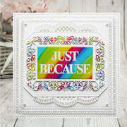 Frames & Tags Butterfly Rectangle - Craft Die