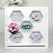 Hexagon - Background Collection - Craft Die