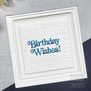 Birthday Wishes  - Craft Die