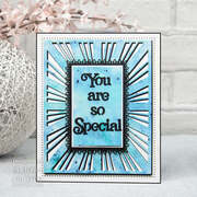 Stitched Starburst Background - Craft Die