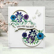 Floral Wishes Banner - Craft Die