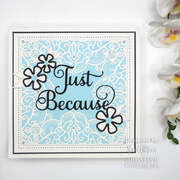 Draped Jewelled Border - Craft Die