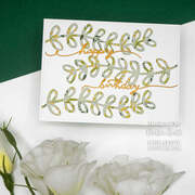 Leafy Wreath - Craft Die
