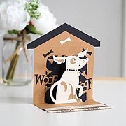 Woof! Popup - Paper Cuts Craft Die