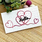 Hearts - One-Liner Collection - Craft Die Set
