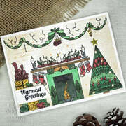 Cosy Christmas - Rubber Stamp