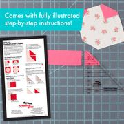 Creative Grids Folded Corner Clipper Tool Quilt Ruler