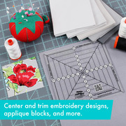 Creative Grids Square It Up Quilt Ruler 6.5"