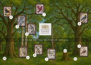 A Year in the Woods 2 #9 The Red Panda - Cross Stitch