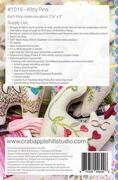 Kitty Pins - Embroidery & Sewing Pattern