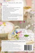 Teacups & Jelly Jars - Embroidery Pattern
