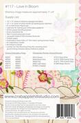 Love In Bloom - Quilt Pattern, different perspective #1. Select this picture to zoom in