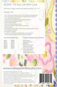 Fill Your Life With Love - Quilt Pattern