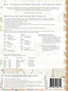 The Mystery Of Salem Quilt Guild - Quilt Pattern