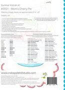 Summer Kitchen #1 - Mom Cherry Pie - Quilt Pattern