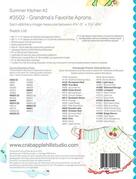 Grandma's Favorite Aprons - Quilt Pattern