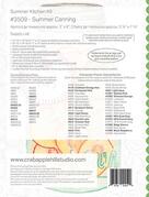 Summer Kitchen #9/Summer Canning - Quilt Pattern