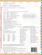 Summer Kitchen #11/Quilt Assembly - Quilt Pattern