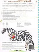 Noahs Journey #10 Rhinos Zebras - Quilt Pattern