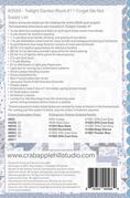 Twilight Garden BOM #11 Forget Me Not - Quilt Pattern