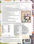 Witch's Faire #5 Hocuspocusville - Embroidery Pattern