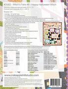 Witch's Faire #8 Happy Halloween - Embroidery Pattern