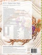 Apple Cider Days - Quilt Pattern