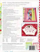 Snowy Wonderland Stitch Binder - Quilt Pattern