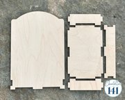 On The Edge - Unfinished Wood Display Frame