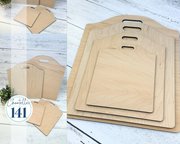 Everything Board Large - Unfinished Wood Display Frame