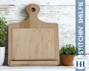 The Stitchin' Selfie - Unfinished Wood Display Frame