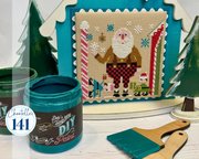 Winter Cabin Medium - Unfinished Wood Display Frame