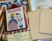 Liberty Tag - Medium - Unfinished Wood Display Frame