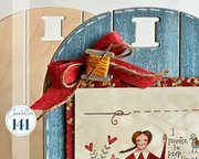 Bobbin Bender Board - Tall - Unfinished Wood Display Frame